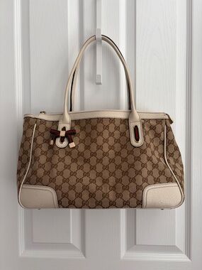 Gucci Princy GG Canvas Tote Bag